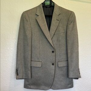 Jos. A. Bank Gray Sport Coat with Notched Lapels